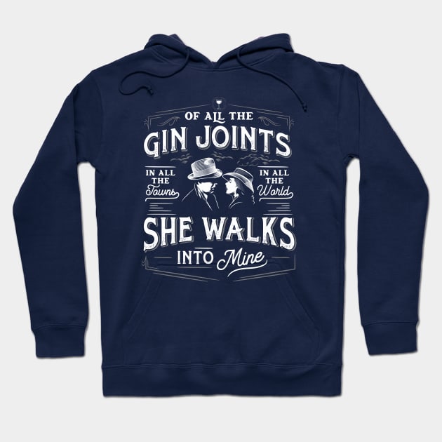 GIN JOINTS Hoodie by mojokumanovo